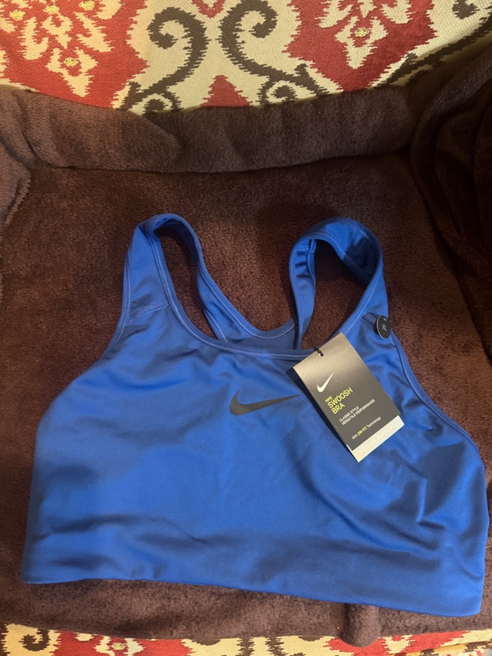 Nike Royal Blue Dri-FIT Sports Bra